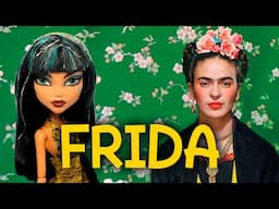 I MADE FRIDA KAHLO DOLL / Monster High Doll Repaint by Poppen Atelier