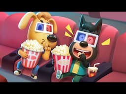 Pertama Kali Dodo ke Bioskop! 🍿🎬| Animasi Anak | Kepala Polisi Labrador | BabyBus Bahasa Indonesia