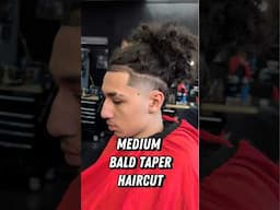 THE MEDIUM BALD TAPER FADE #shorts #barber #haircut #hair #fade