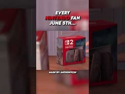 Every Nintendo fan June 5th... #NintendoSwitch2 #Nintendo #Switch