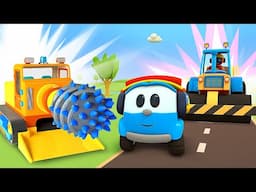 🔴Car cartoons full episodes & Street vehicles cartoon for kids. Leo the Truck & cars for kids.
