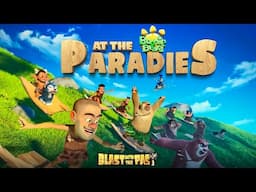 Bonnie Bears at The Paradise | Action Comedy | Bonnie Bears : Blast Into The Past | Kids Movie