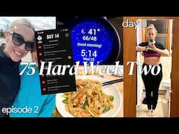 😔 I'm already STRUGGLING with 75 HARD! Week 2 Update | Grocery Haul & Struggles