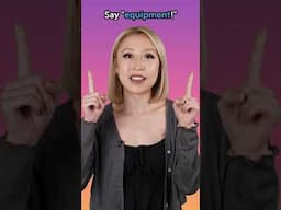 equipment - English Word of the Day