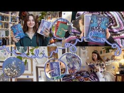 READING VLOG | a fantasy staple, a new release + finishing a crochet project🦋
