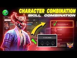 Best character combination in Free Fire | CS rank + BR rank Best Combination | CS ranked Combination