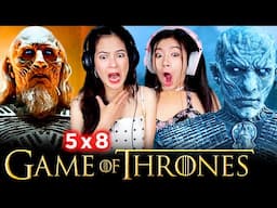 Foreign Girls React | Game of Thrones S5 Ep 8 "Hardhome" | First Time Watch