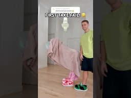 FAIL! 🤣 - Jasmin and James #funny #shorts