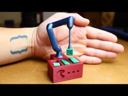 I built a Miniature Robot Arm (that actually moves!)