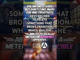 Is Fun and Creativity Part of Mechanics and Balancing? Core-A #gaming #streetfighter #tekken #cotw