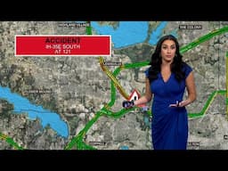 UPDATE: Severe weather causing issues on the roads in North Texas