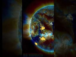 ACTIVE Sunspot and Coronal Hole Cresting Into View‼️