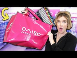 I Tried DAISO Art Supplies - *Can't Believe I Found This*..