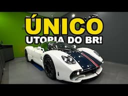 O carro MAIS CARO do BRASIL! O ÚNICO PAGANI UTOPIA no PAÍS!