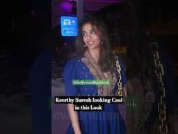 Keerthy Suresh brightens the Airport with her Charming Smile | #keerthysuresh #shorts #shortsvideo