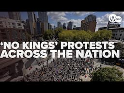 'No Kings Day' protests pop up across the country in unprecedented numbers
