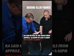 #RichardAllen interrogation footage proves LE blatantly lied about the timeline