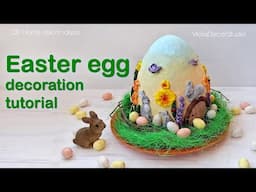 How to Make a Beautiful Arrangement for a Easter - DIY Home Decor