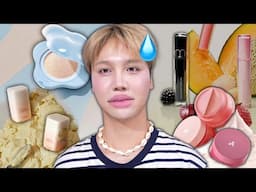 This was going so well...until it wasn't 😔 (trying new kbeauty from Olive Young)