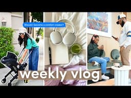 VLOG: Mom life struggles, my thoughts on Comfort Creators, cute coffee shop date