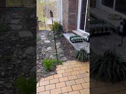 Ugly patio makeover #shortscreator #50sstyle