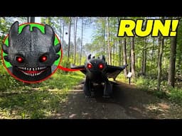 IF YOU SEE TOOTHLESS IN THE FOREST, RUN!! (HOW TO TRAIN YOUR DRAGON IN REAL LIFE)
