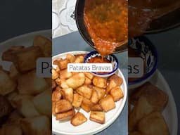 Patatas Bravas: Popular Spanish tapas! #shorts