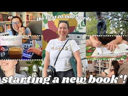WRITING VLOG: starting the sequel!!