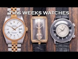 This Weeks Watches - Corum Golden Bridge, Rolex Diamond Buckley, LeCoultre Memovox & More [EP212]