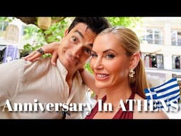 Exploring Athens 🇬🇷 Food, Shopping & a Special Anniversary Surprise ❤️