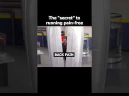 “The secret to running pain-free"