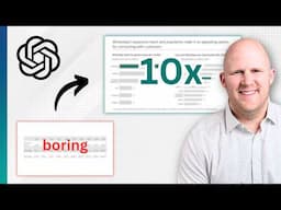 How I Use ChatGPT to 10x My PowerPoint Slides