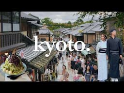 LIFE IN JAPAN | exploring kyoto, trying on kimonos, visiting temples, everything we ate + more