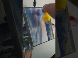 Spray Bottle Watercolour with Hake Brushes