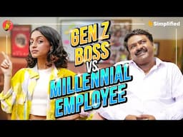 Gen Z Boss Vs Millennial Employee | @SimplifiedAI | #Officedrama #BhaDiPa