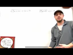 How to Solve Square Root Equations