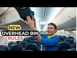 MUST-KNOW Carry-on Rules for Flying | NO Overhead Bin Space for Your Carry-On? (Here's What to Do)