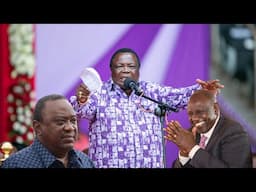 ''NILIFANYA KAZI NA UHURU KENYATTA LAKINI HAKUWA NA BIDII KAMA YAKO,'' FRANCIS ATWOLI PRAISES RUTO