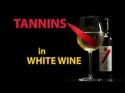 White Wines HAVE Tannins! Here's why it matters