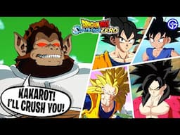 Every Version Of Goku Meets His Giant Ape Form In Dragon Ball: Sparking Zero