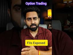 FIIs Exposed I Option Trading Traps