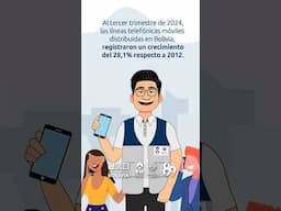 𝐒𝐚𝐛𝐢́𝐚𝐬 𝐪𝐮𝐞... #INEBolivia #telefoniamovil