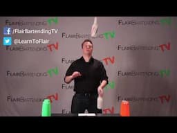 Juggling 3 Bottles: Step 2 (Flair Bartending TV Lesson 100)
