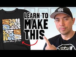 4 Easy Ways to Make the BOHO Flower T-Shirt Design