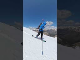 Snowboarding at 14,000ft in June