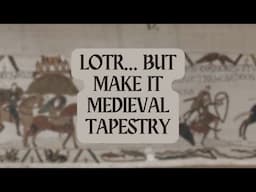 I'm making a Medieval Tapestry Retelling of LOTR & I would like your help! 🧙‍♂️💍 🌋 🥔 𖣂 ⚔️