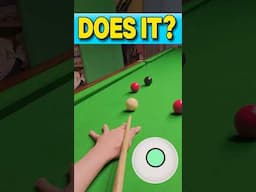 Snooker Practice Break Lucky 🍀 GoPro Headcam POV