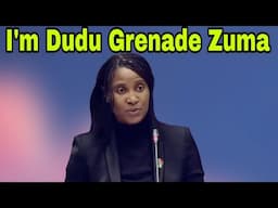 Duduzile Zuma delivered a beautiful Speech in parliament. Dudu Grenade Zuma.