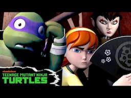 April DEFEATS Karai in Epic Speed Chase and Battle! 🪭 | Full Scene | Teenage Mutant Ninja Turtles
