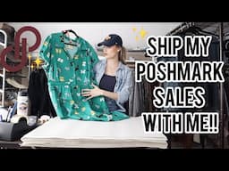 Ship My Sales on Poshmark With Me! See What Sold FAST & For a GREAT Profit! $$